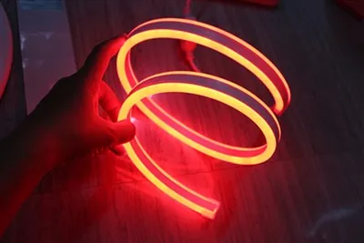 Гнучке неонове лінійне світло DC12V червоного кольору